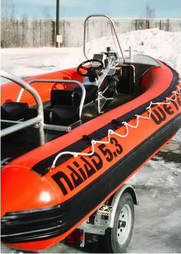NAIAD boats are tough, dependable, and high-performance vessels.
